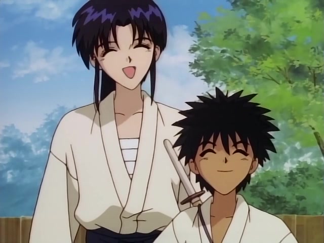Rurouni Kenshin Ep 28: Prelude to the Impending Fight: The Shadow of the Wolf Draws Near @ 06:50