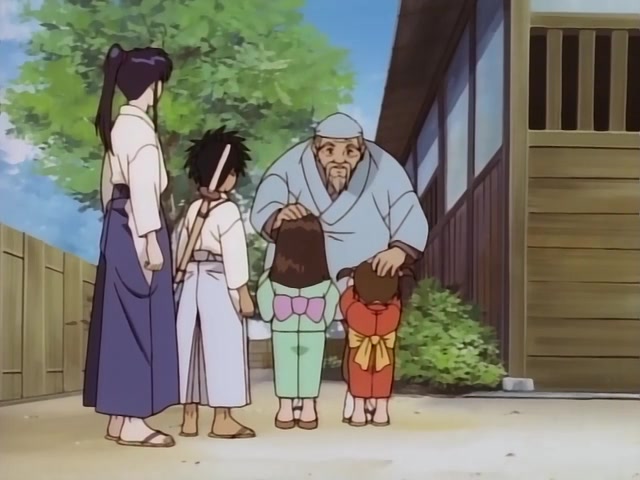 Rurouni Kenshin Ep 28: Prelude to the Impending Fight: The Shadow of the Wolf Draws Near @ 06:57