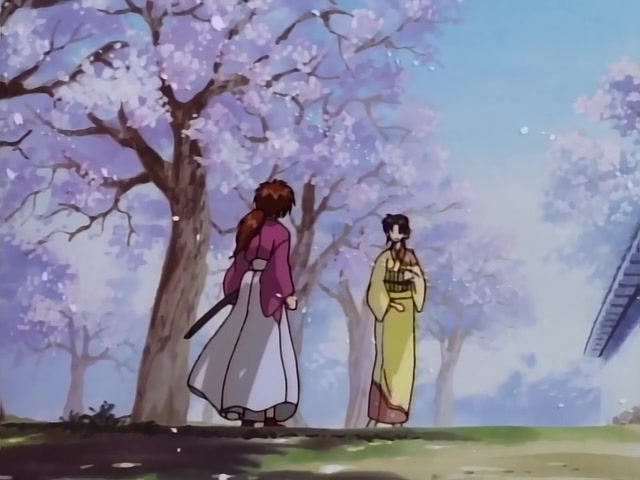 Rurouni Kenshin Ep 28: Prelude to the Impending Fight: The Shadow of the Wolf Draws Near @ 09:35