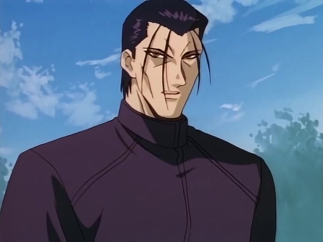 Rurouni Kenshin Ep 28: Prelude to the Impending Fight: The Shadow of the Wolf Draws Near @ 11:01