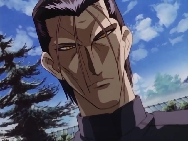 Rurouni Kenshin Ep 28: Prelude to the Impending Fight: The Shadow of the Wolf Draws Near @ 11:41