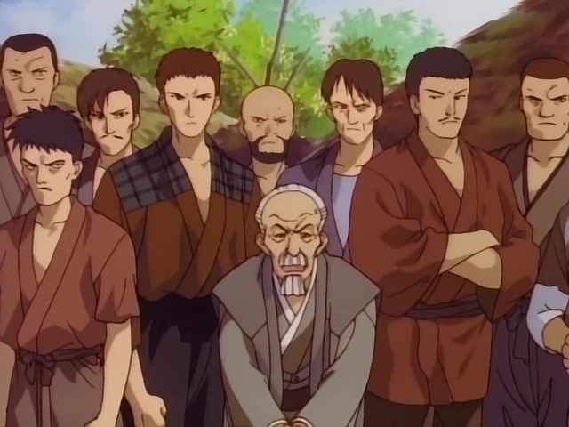 Rurouni Kenshin Ep 35: Conquered Village: The Grasp of Shishio's Hands @ 14:07