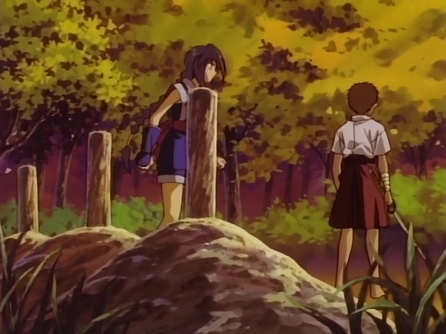 Rurouni Kenshin Ep 35: Conquered Village: The Grasp of Shishio's Hands @ 20:14