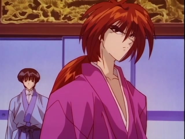 Rurouni Kenshin Ep 37: Shock! The Reverse-Blade is Broken: Sojiro's Tenken versus Kenshin @ 02:53