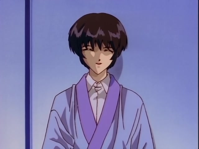 Rurouni Kenshin Ep 37: Shock! The Reverse-Blade is Broken: Sojiro's Tenken versus Kenshin @ 04:08