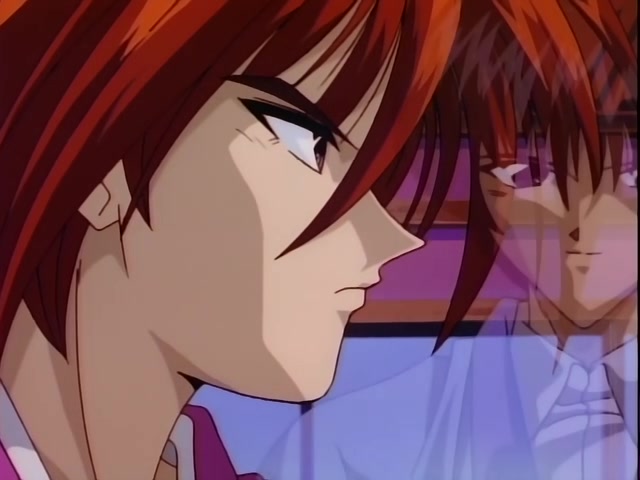 Rurouni Kenshin Ep 37: Shock! The Reverse-Blade is Broken: Sojiro's Tenken versus Kenshin @ 05:15
