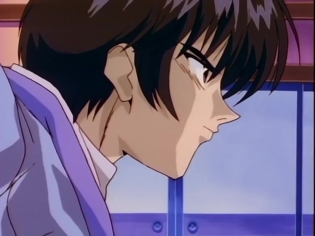 Rurouni Kenshin Ep 37: Shock! The Reverse-Blade is Broken: Sojiro's Tenken versus Kenshin @ 09:33