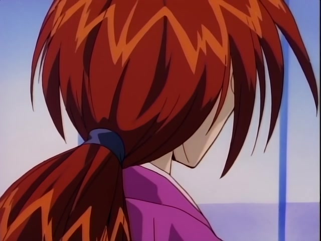 Rurouni Kenshin Ep 37: Shock! The Reverse-Blade is Broken: Sojiro's Tenken versus Kenshin @ 11:04