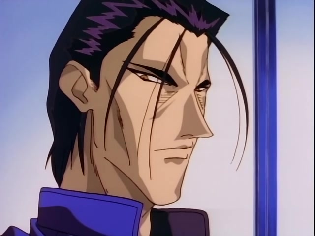 Rurouni Kenshin Ep 37: Shock! The Reverse-Blade is Broken: Sojiro's Tenken versus Kenshin @ 11:29