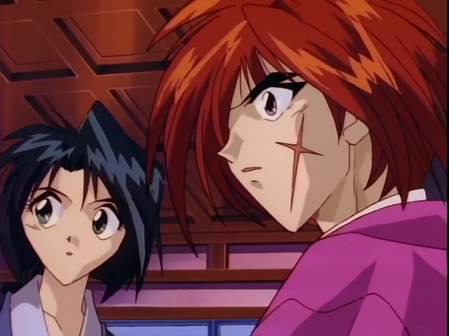 Rurouni Kenshin Ep 37: Shock! The Reverse-Blade is Broken: Sojiro's Tenken versus Kenshin @ 11:46