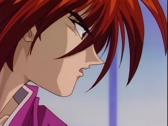 Rurouni Kenshin Ep 37: Shock! The Reverse-Blade is Broken: Sojiro's Tenken versus Kenshin @ 13:42