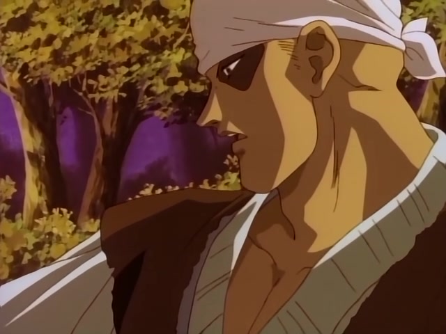 Rurouni Kenshin Ep 38: Sanosuke's Secret Training: The Challenge of Anji the Destroyer @ 10:06