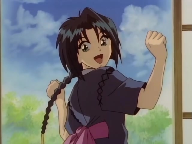 Rurouni Kenshin Ep 39: The Creator of the Reverse-Blade Sword: Shakku Arai's Final Swing @ 06:59