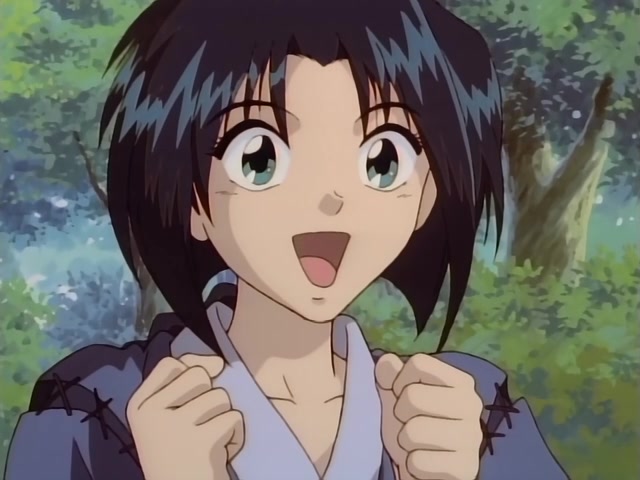 Rurouni Kenshin Ep 39: The Creator of the Reverse-Blade Sword: Shakku Arai's Final Swing @ 10:19