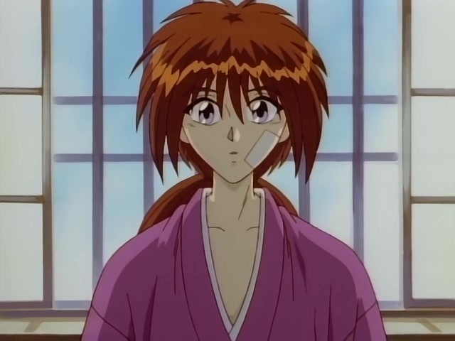 Rurouni Kenshin Ep 39: The Creator of the Reverse-Blade Sword: Shakku Arai's Final Swing @ 13:49