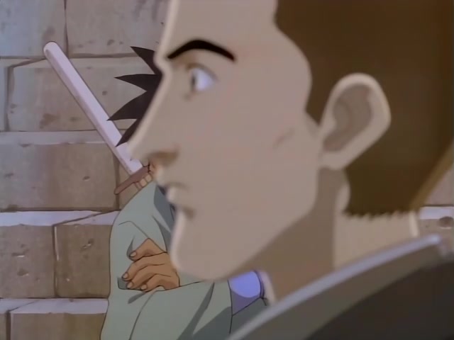 Rurouni Kenshin Ep 40: A Killer Without Mercy: Fight to the Death Against Cho of the Juppongatana @ 18:42