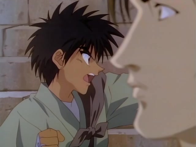Rurouni Kenshin Ep 40: A Killer Without Mercy: Fight to the Death Against Cho of the Juppongatana @ 19:00