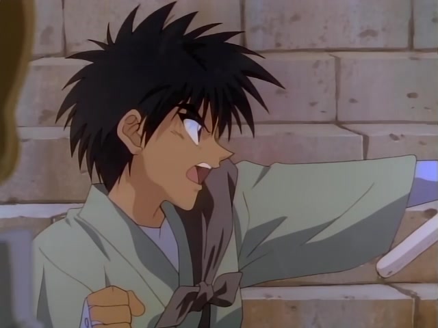 Rurouni Kenshin Ep 40: A Killer Without Mercy: Fight to the Death Against Cho of the Juppongatana @ 19:09