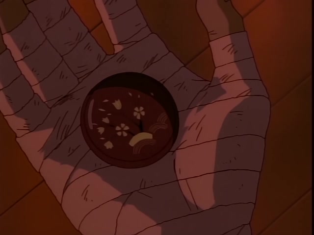 Rurouni Kenshin Ep 49: The Wolf Destroys the Eye of the Heart: The Fierce Attack of the Zero Stance Gatotsu @ 03:53