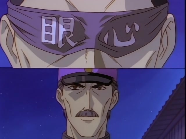 Rurouni Kenshin Ep 49: The Wolf Destroys the Eye of the Heart: The Fierce Attack of the Zero Stance Gatotsu @ 07:27