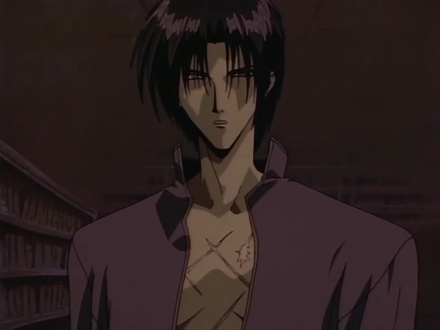 Rurouni Kenshin Ep 50: The Promised Time Has Come: Aoshi and Kenshin Fight Again @ 14:08