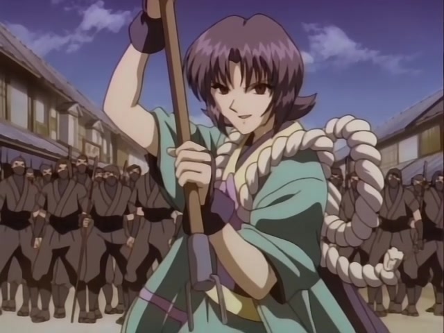 Rurouni Kenshin Ep 52: To Make a Miracle: The Battle at the Aoiya @ 16:53