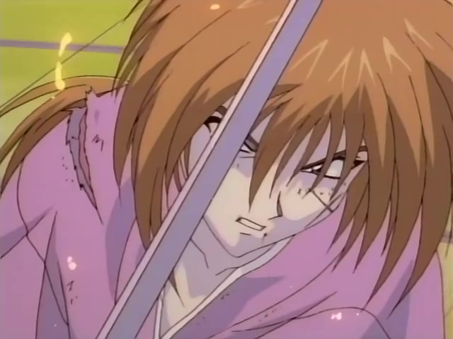 Rurouni Kenshin Ep 54: Hiten versus Shukuchi @ 14:33