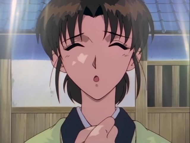 Rurouni Kenshin Ep 66: Kaoru, Ecstatic @ 16:51