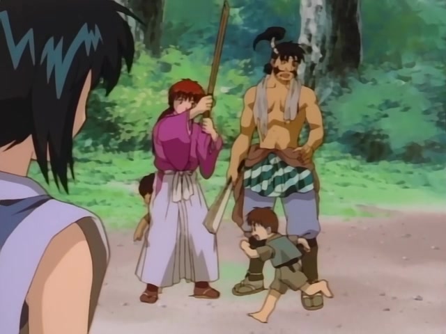 Rurouni Kenshin Ep 77: Himura Dojo in Shimonoseki? @ 10:06