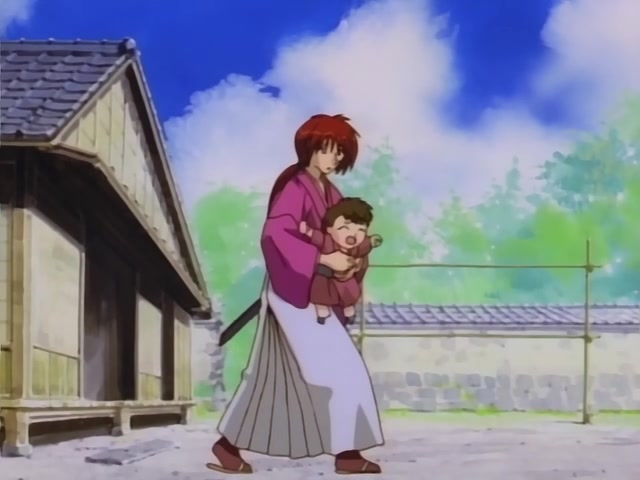 Rurouni Kenshin Ep 77: Himura Dojo in Shimonoseki? @ 10:33