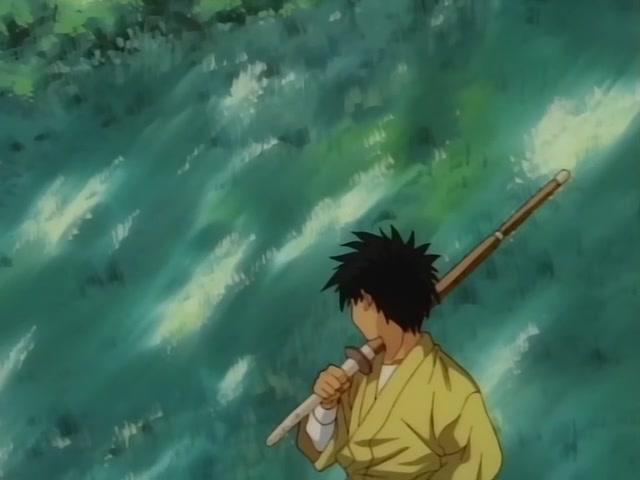 Rurouni Kenshin Ep 79: Kaishu-Katsu and Kenshin @ 05:14