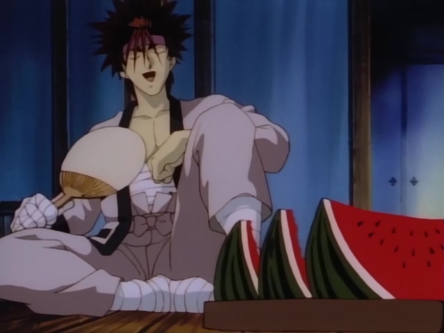 Rurouni Kenshin Ep 79: Kaishu-Katsu and Kenshin @ 07:40