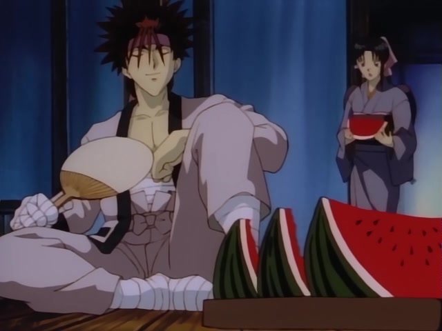 Rurouni Kenshin Ep 79: Kaishu-Katsu and Kenshin @ 07:44