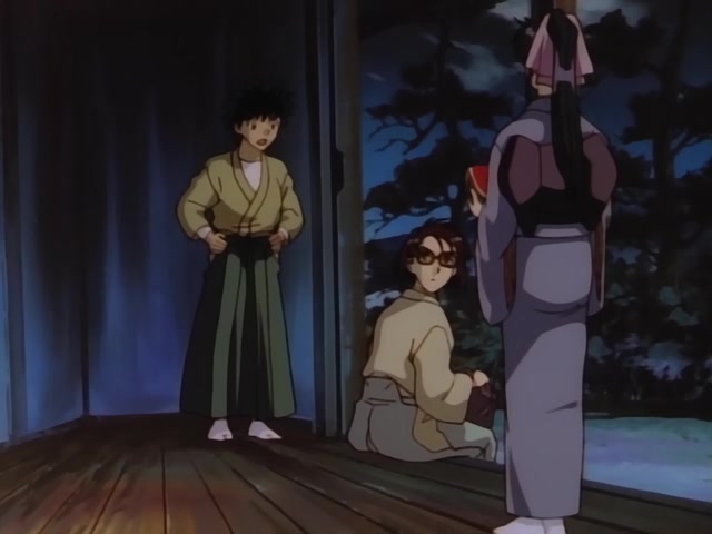 Rurouni Kenshin Ep 79: Kaishu-Katsu and Kenshin @ 08:29