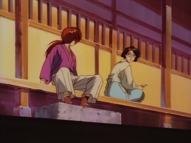 Rurouni Kenshin Ep 79: Kaishu-Katsu and Kenshin @ 17:07