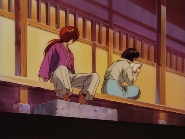 Rurouni Kenshin Ep 79: Kaishu-Katsu and Kenshin @ 17:11