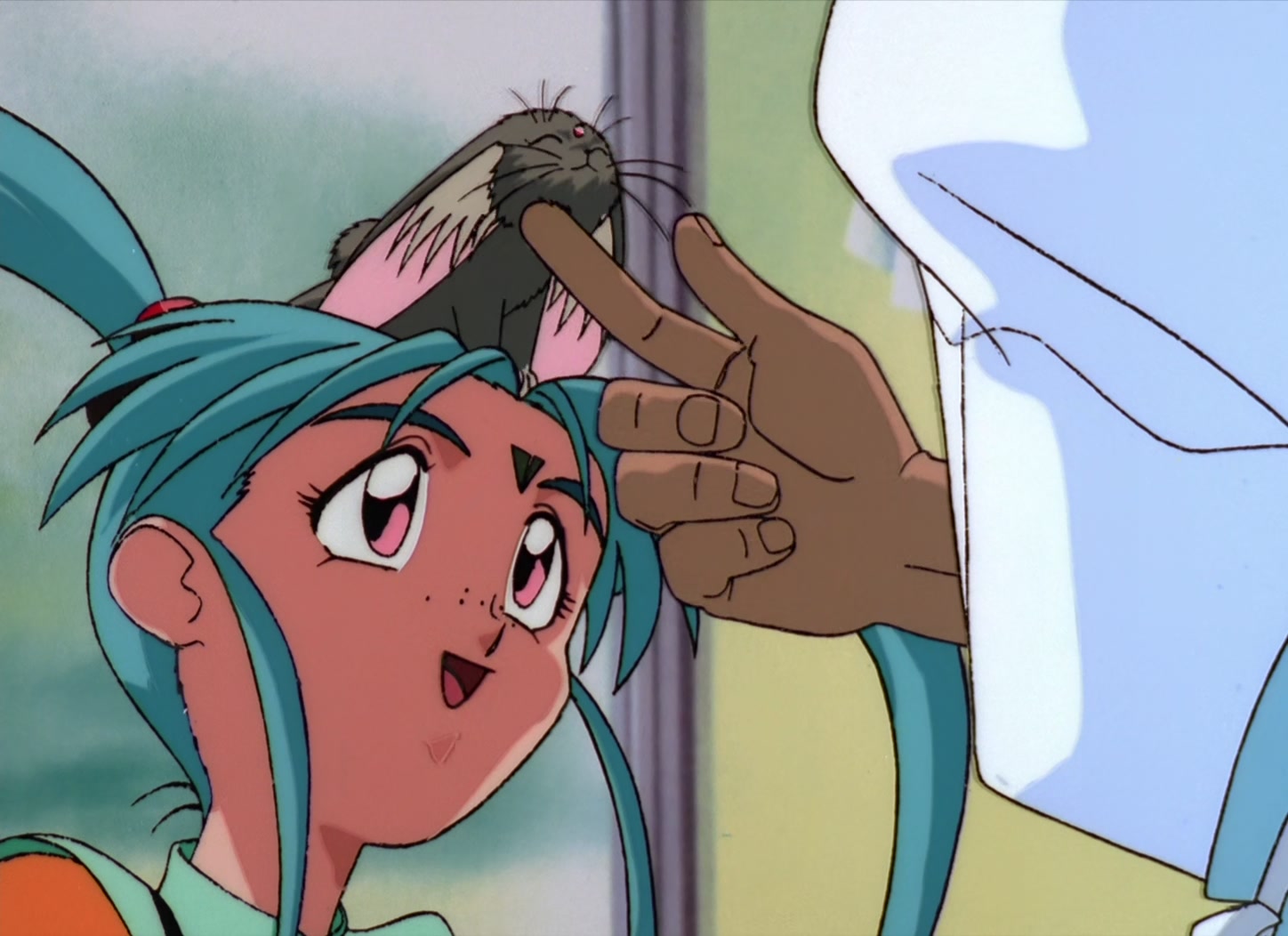 Tenchi Muyo! Ep 3: Hello Ryo-Ohki! @ 10:48