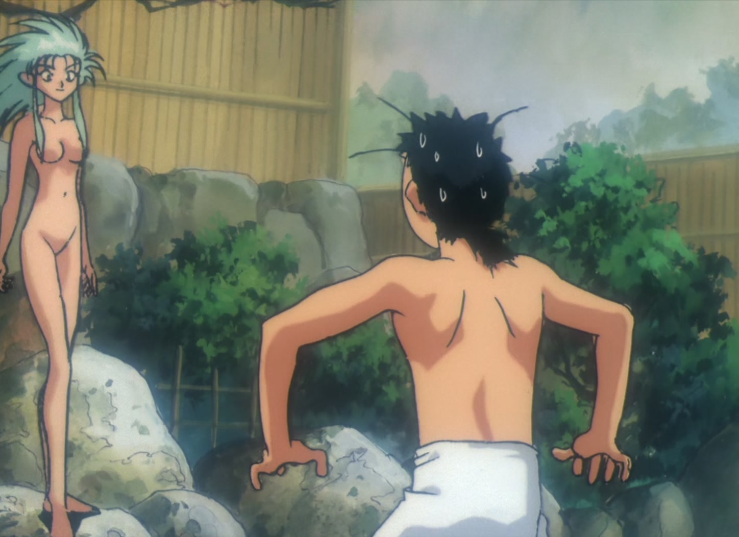 Tenchi Muyo! Ep 4: Mihoshi Falls to the Land of Stars @ 11:02