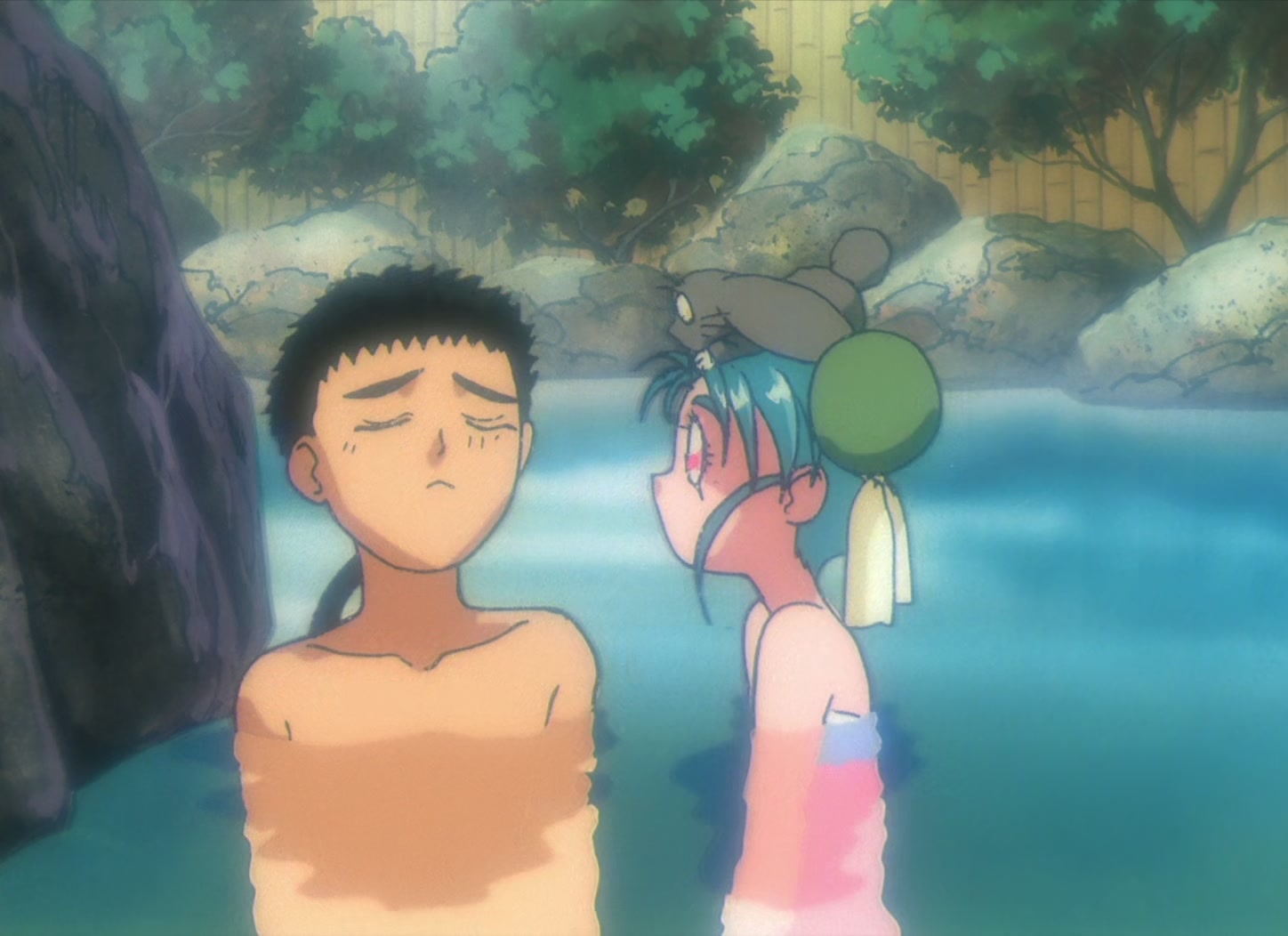 Tenchi Muyo! Ep 4: Mihoshi Falls to the Land of Stars @ 13:42