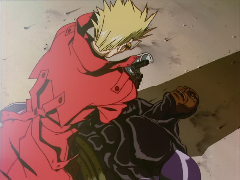 Trigun Ep 13: Vash the Stampede @ 00:02:03