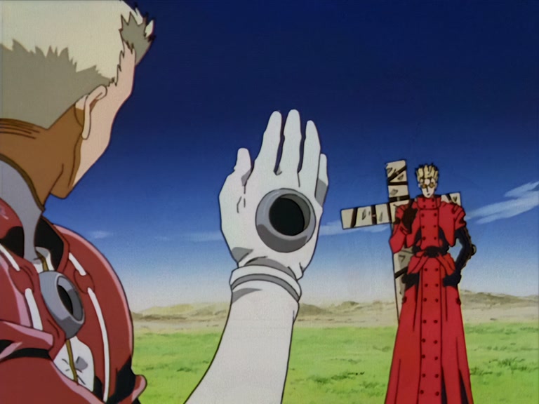 Trigun Ep 26: Under the Sky So Blue @ 00:02:06