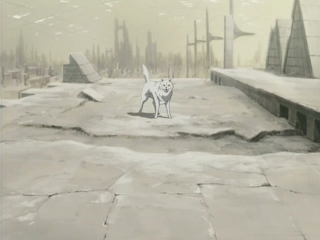 Wolf's Rain Ep 15: Grey Wolf @ 00:05:40