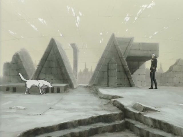 Wolf's Rain Ep 15: Grey Wolf @ 00:06:03
