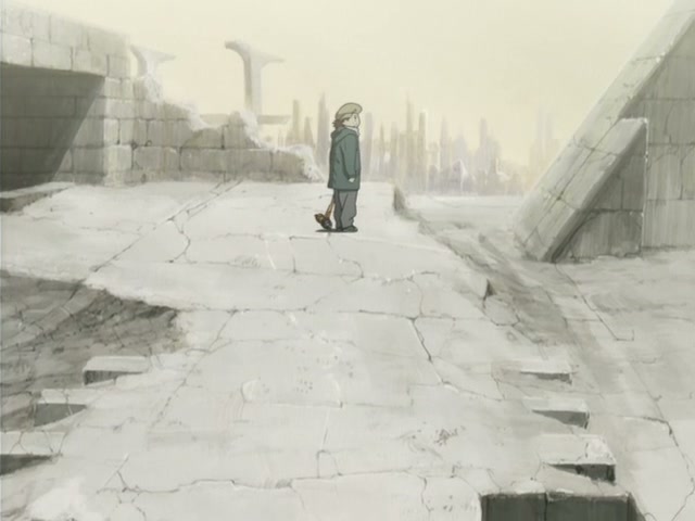 Wolf's Rain Ep 15: Grey Wolf @ 00:07:30