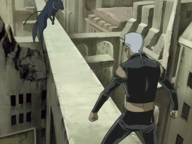 Wolf's Rain Ep 15: Grey Wolf @ 00:15:42
