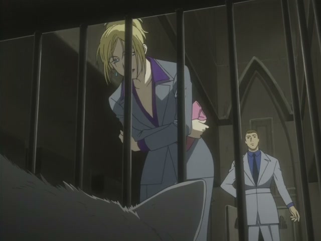 Wolf's Rain Ep 18: Men, Wolves, and the Book of the Moon @ 00:03:40