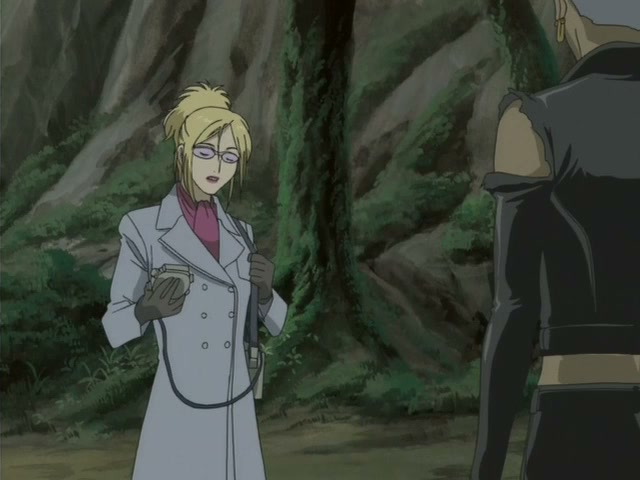 Wolf's Rain Ep 18: Men, Wolves, and the Book of the Moon @ 00:08:53