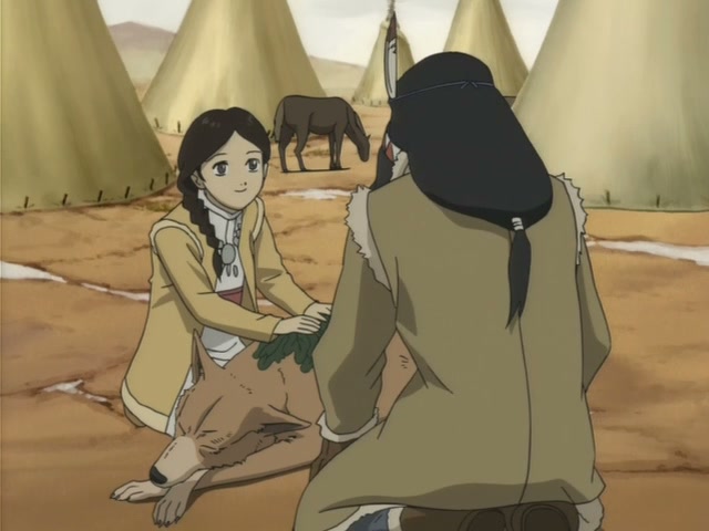 Wolf's Rain Ep 19: A Dream of an Oasis @ 00:11:43