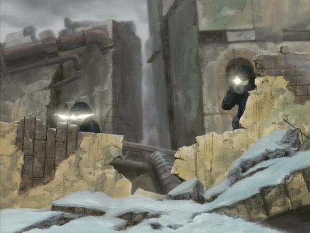 Wolf's Rain Ep 21: Battle's Red Glare @ 00:06:21