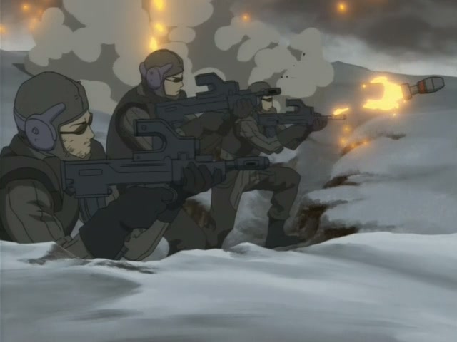 Wolf's Rain Ep 21: Battle's Red Glare @ 00:15:56
